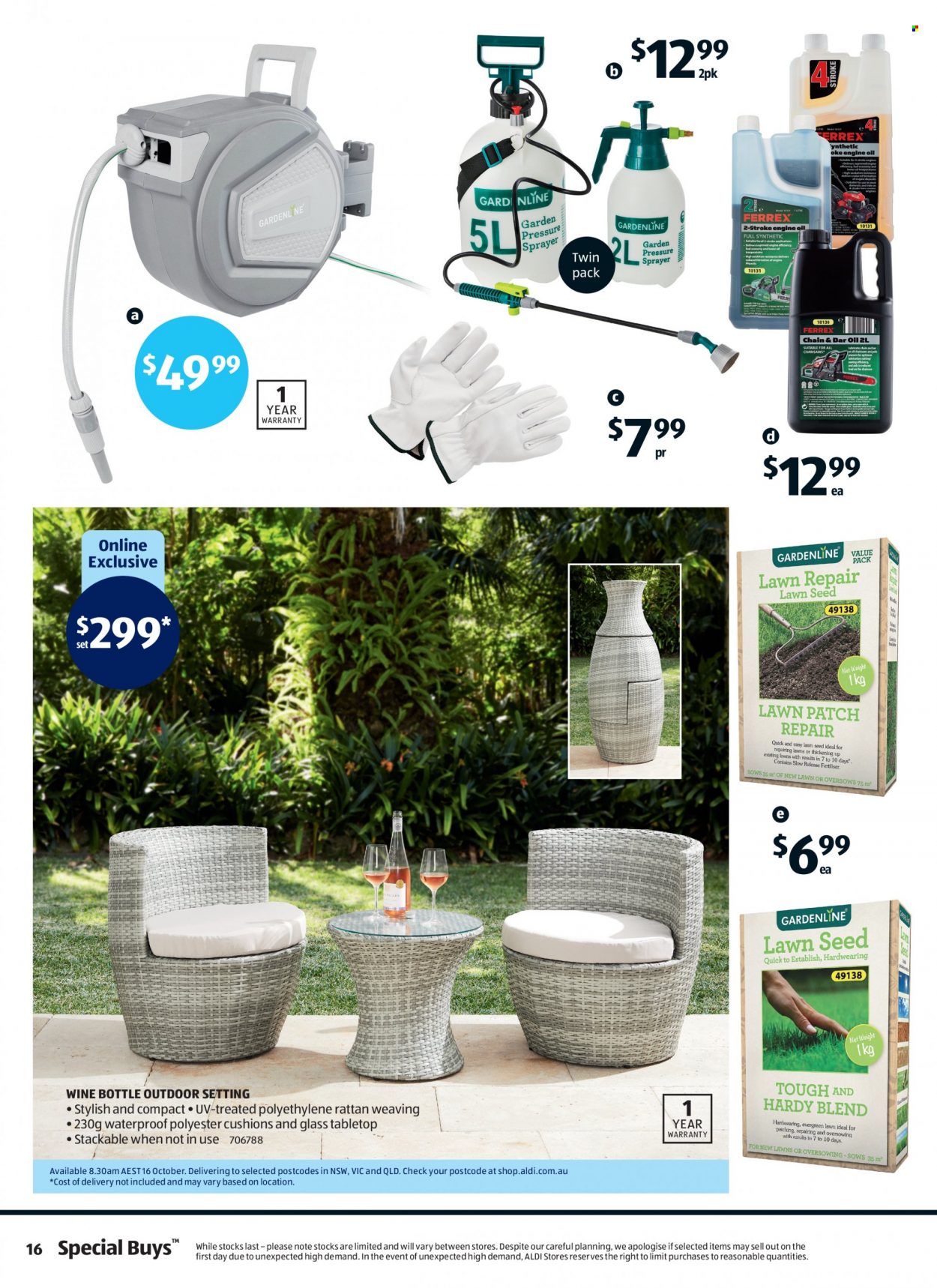 thumbnail - ALDI Catalogue - 13 Oct 2021 - 19 Oct 2021 - Sales products - wine, cushion. Page 16.