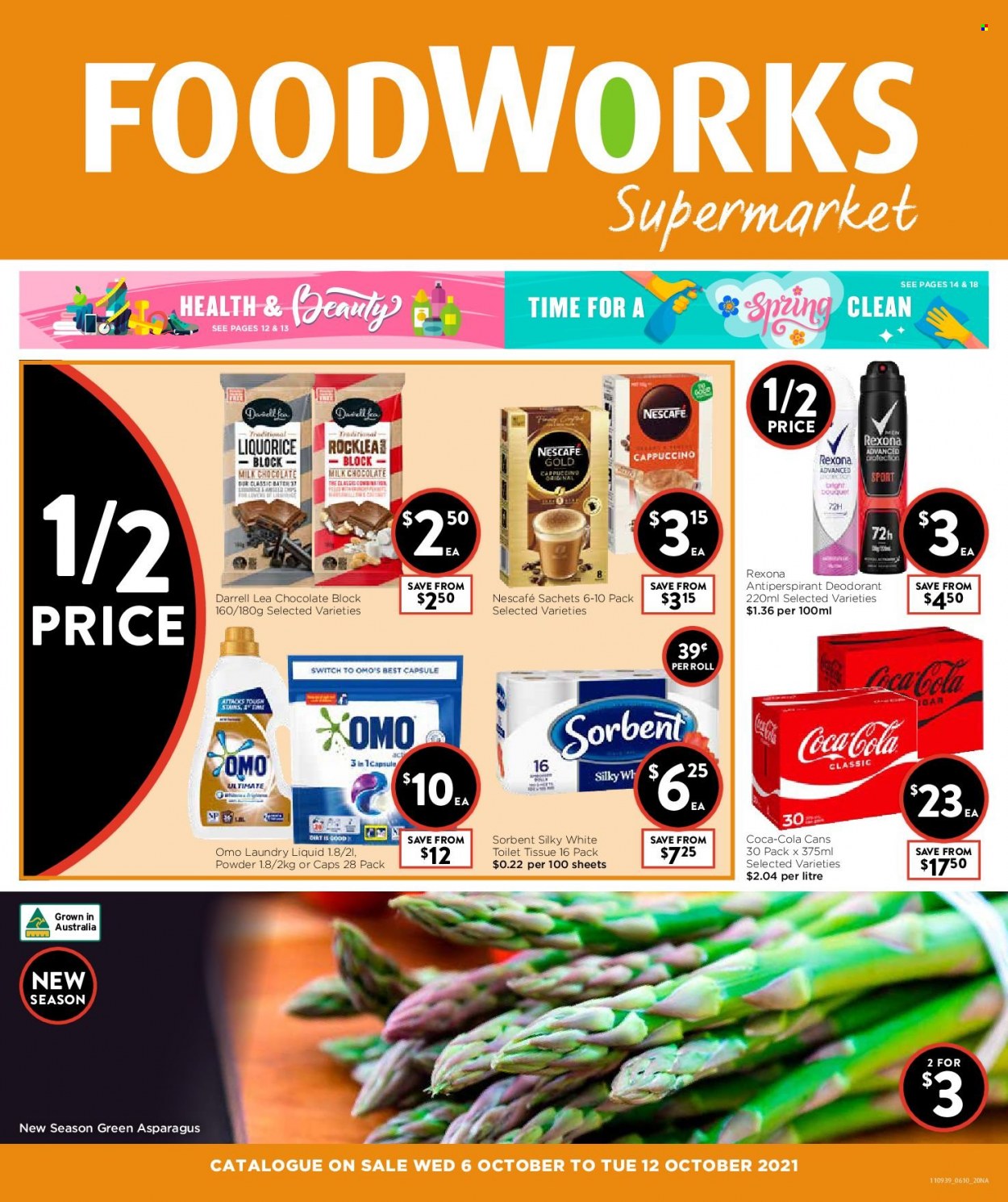 Foodworks catalogue - 6 Oct 2021 - 12 Oct 2021. Page 1