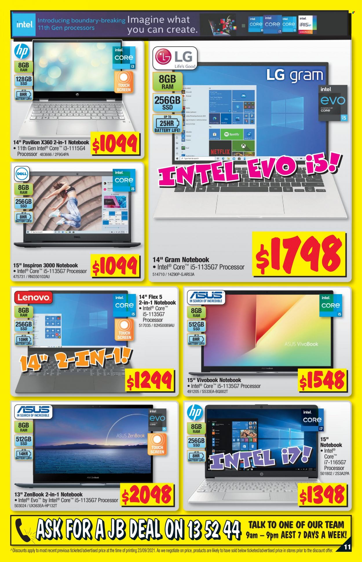 JB Hi-Fi catalogue - 7 Oct 2021 - 20 Oct 2021. Page 11