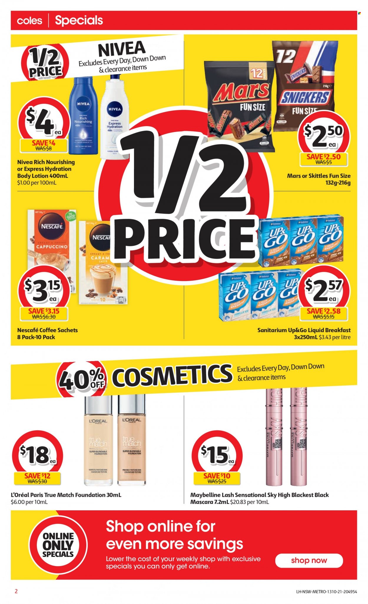 Coles catalogue - 13 Oct 2020 - 19 Oct 2021. Page 2