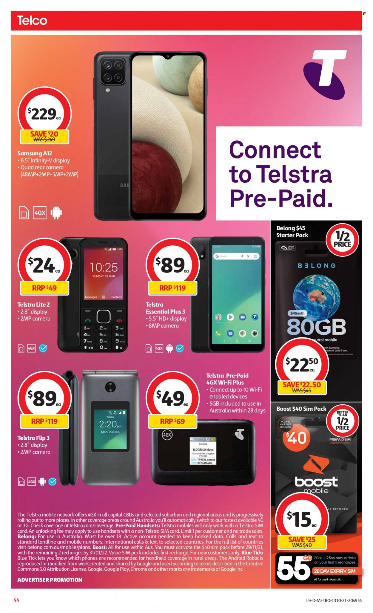 Coles catalogue - 13 Oct 2020 - 19 Oct 2021. Page 44