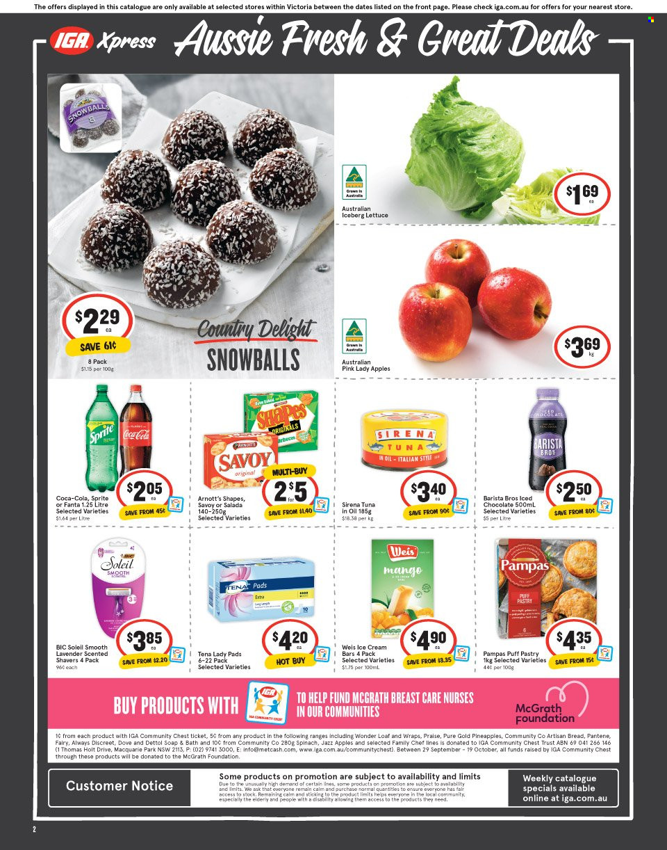 IGA Xpress catalogue - 13 Oct 2021 - 19 Oct 2021. Page 2