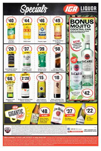 IGA LIQUOR Catalogue - 13 Oct 2021 - 19 Oct 2021.