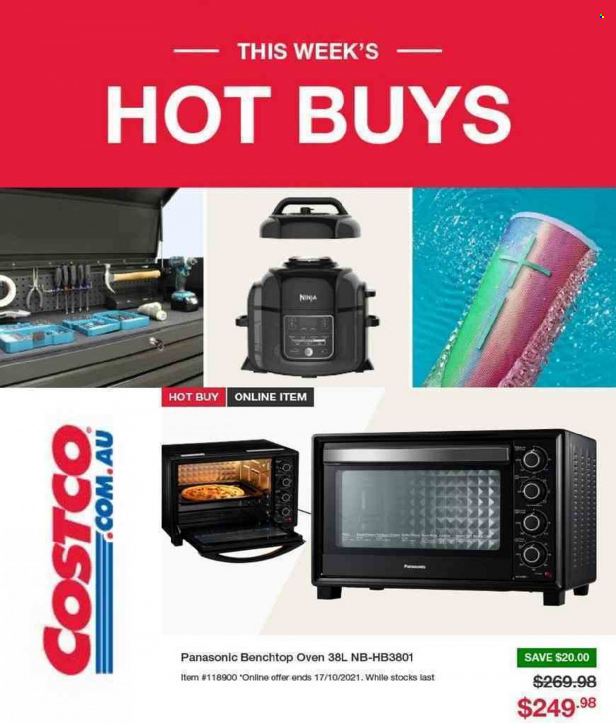 thumbnail - Costco Catalogue - Sales products - Panasonic, oven. Page 1.