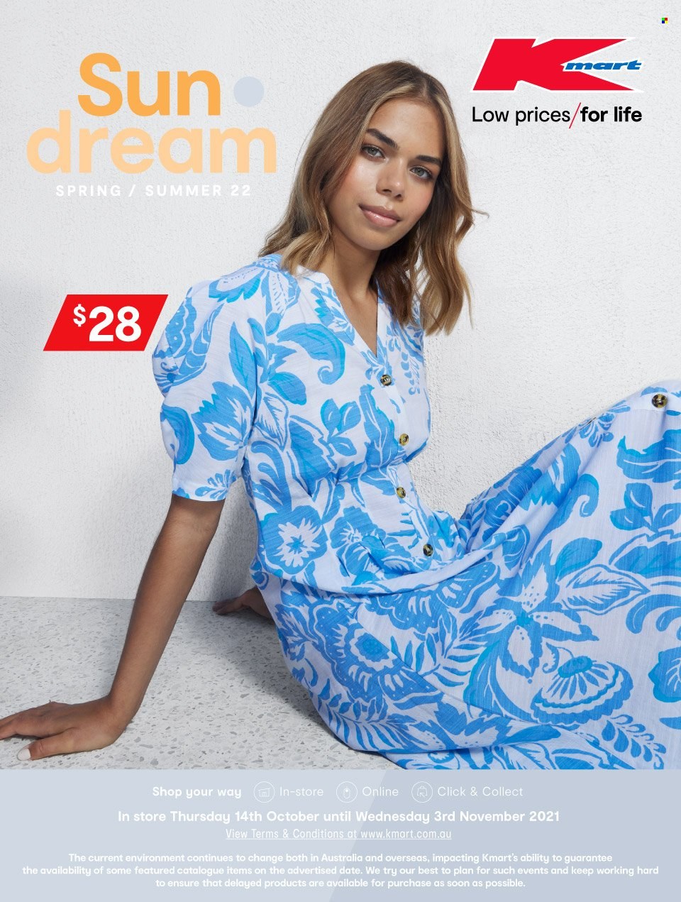 Kmart catalogue - 14 Oct 2021 - 3 Nov 2021. Page 1