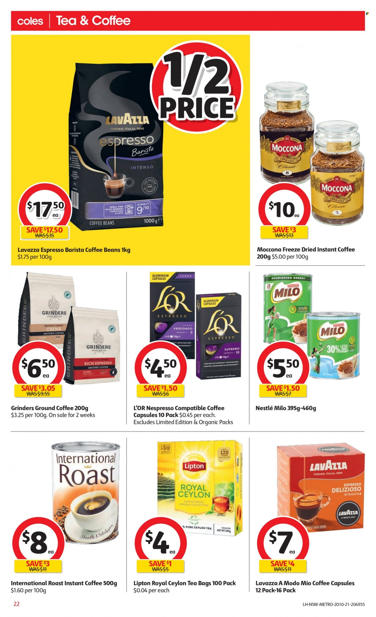 Coles catalogue - 20 Oct 2021 - 26 Oct 2021. Page 22