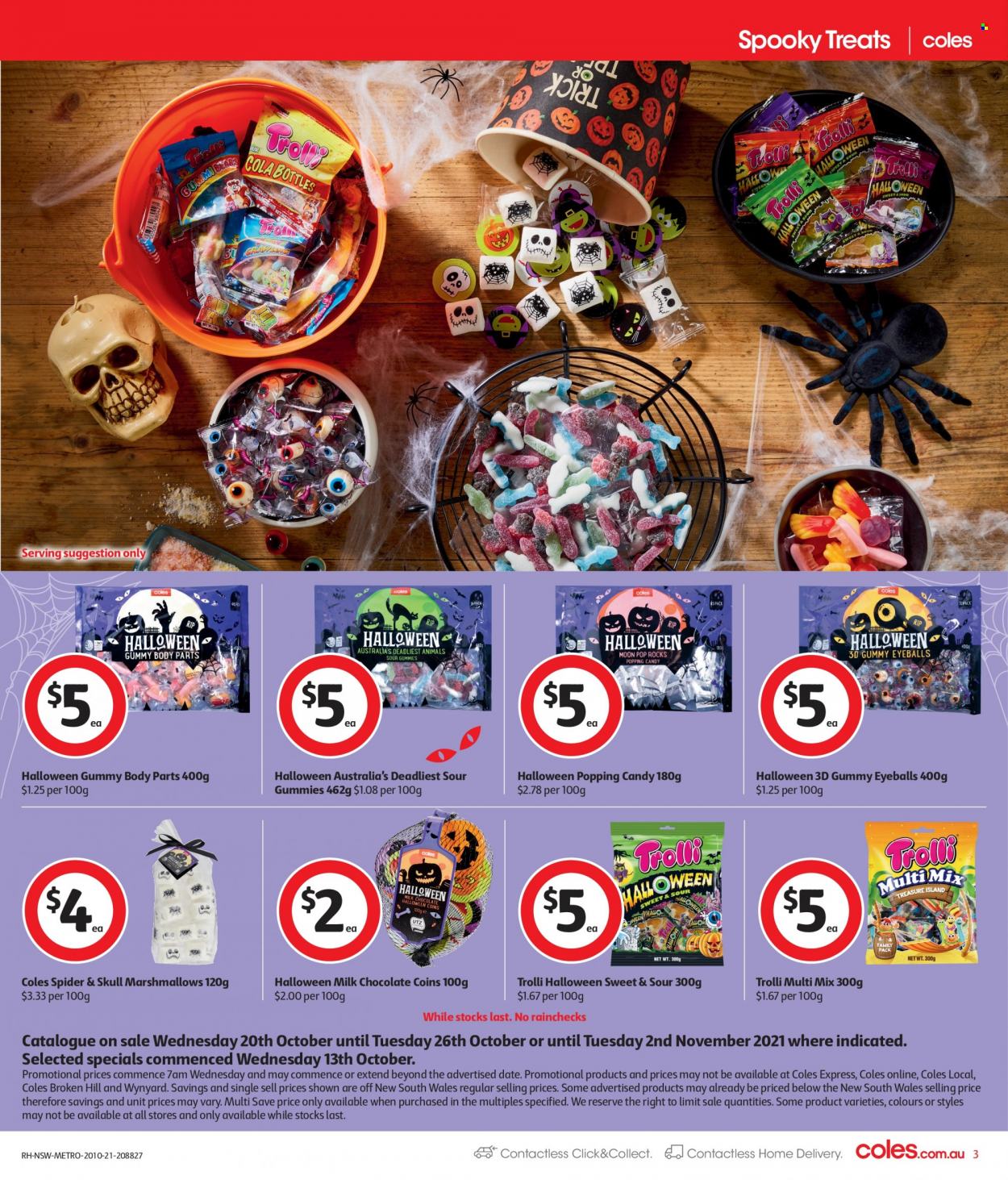 Coles catalogue - 20 Oct 2021 - 26 Oct 2021. Page 3