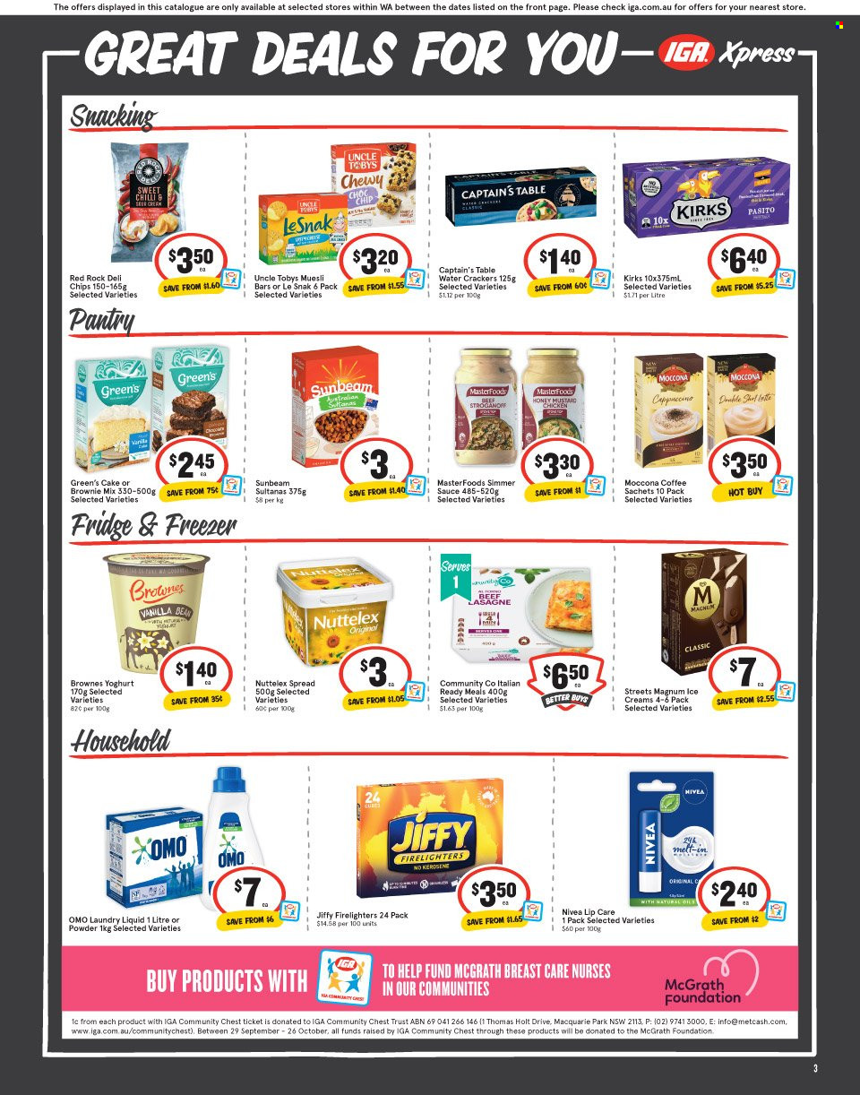 IGA Xpress catalogue - 20 Oct 2021 - 26 Oct 2021. Page 3