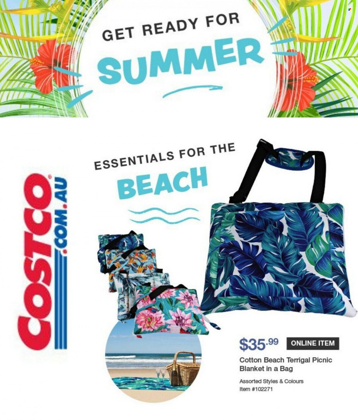 thumbnail - Costco Catalogue - Sales products - blanket. Page 1.