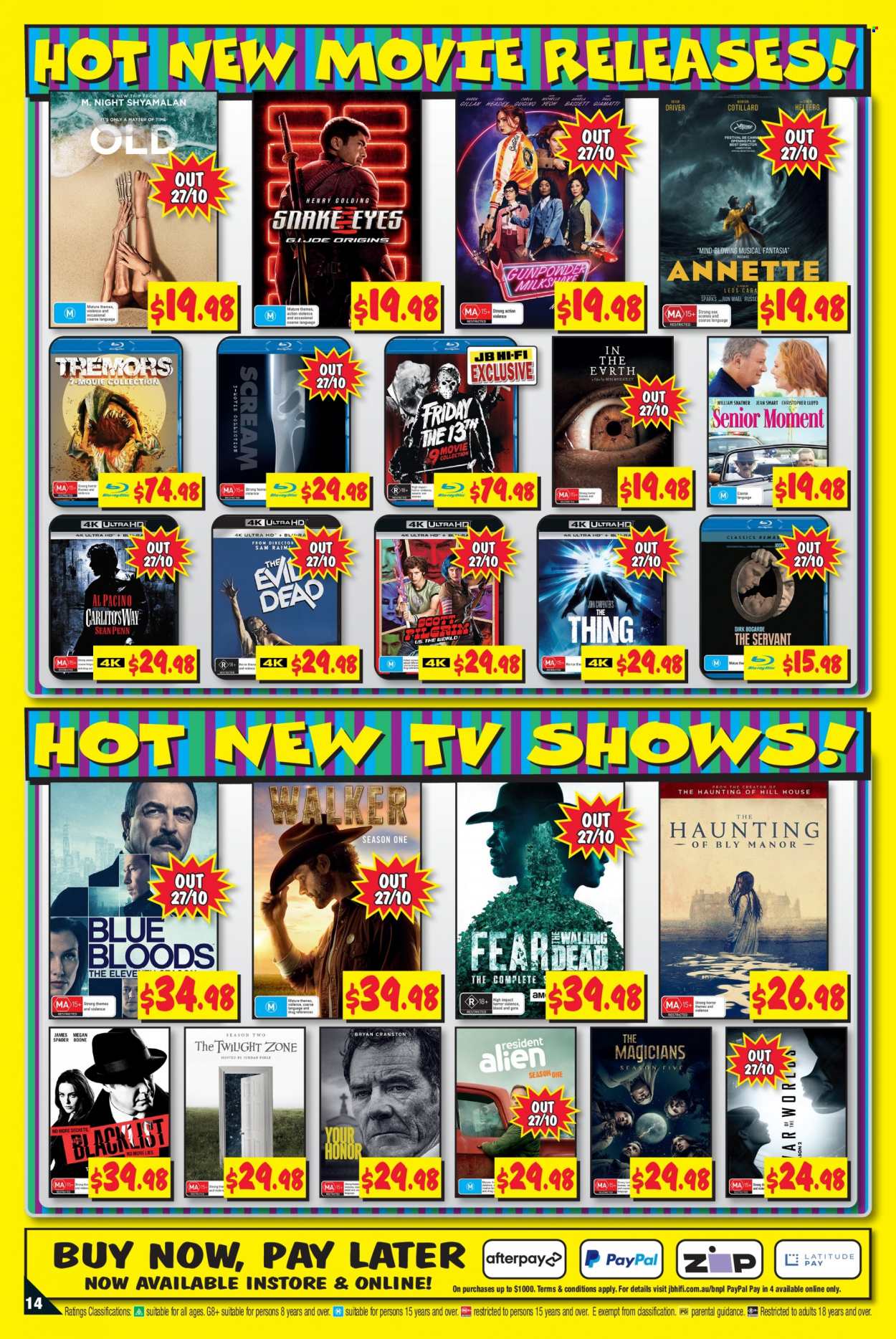 JB Hi-Fi catalogue - 21 Oct 2021 - 3 Nov 2021. Page 14