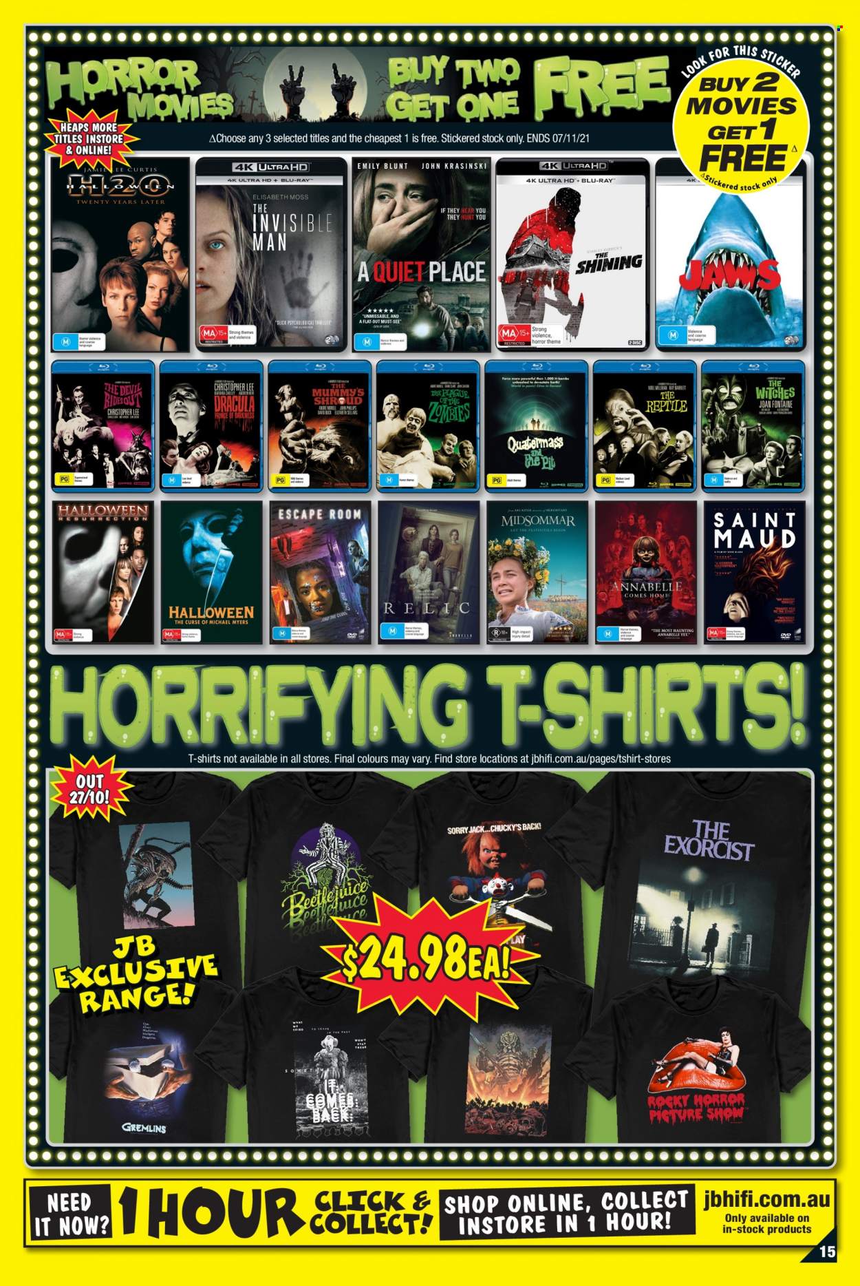 JB Hi-Fi catalogue - 21 Oct 2021 - 3 Nov 2021. Page 15