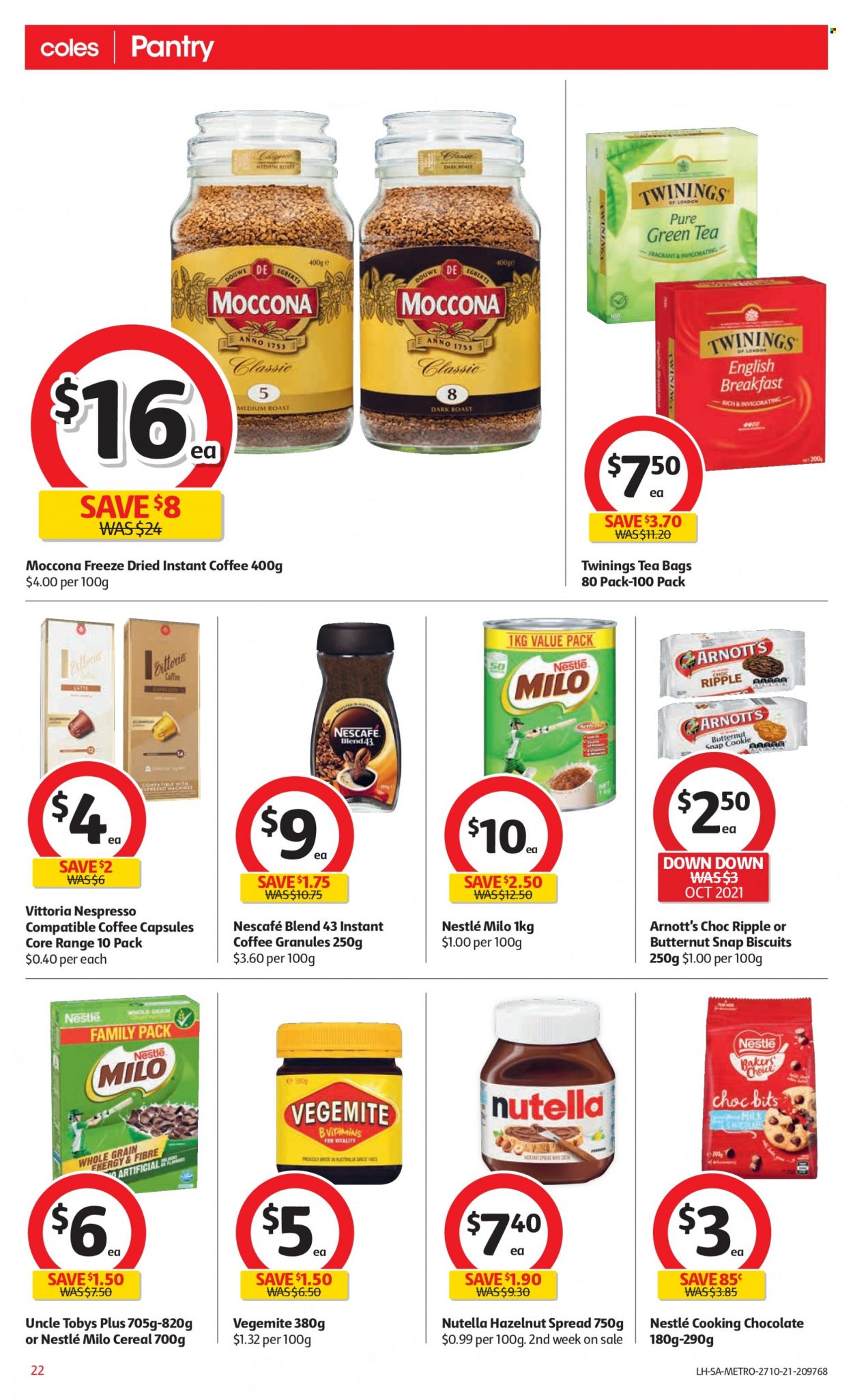 Coles catalogue - 27 Oct 2021 - 2 Nov 2021. Page 22