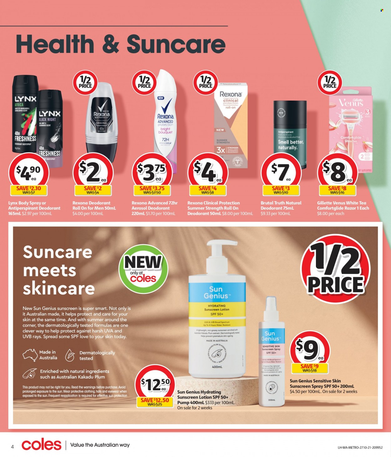 Coles catalogue - 27 Oct 2021 - 2 Nov 2021. Page 4