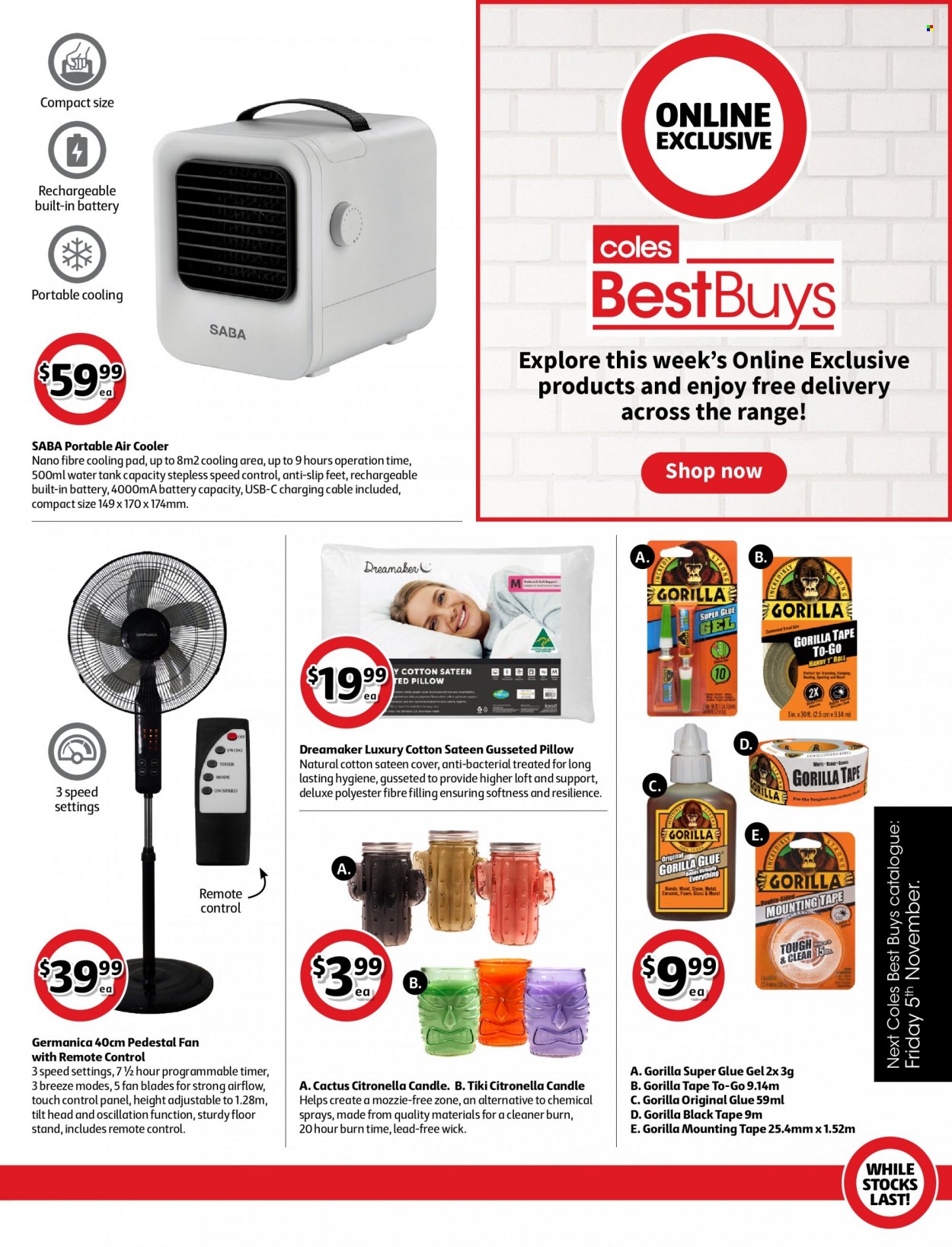 Coles catalogue - 29 Oct 2021 - 4 Nov 2021. Page 5