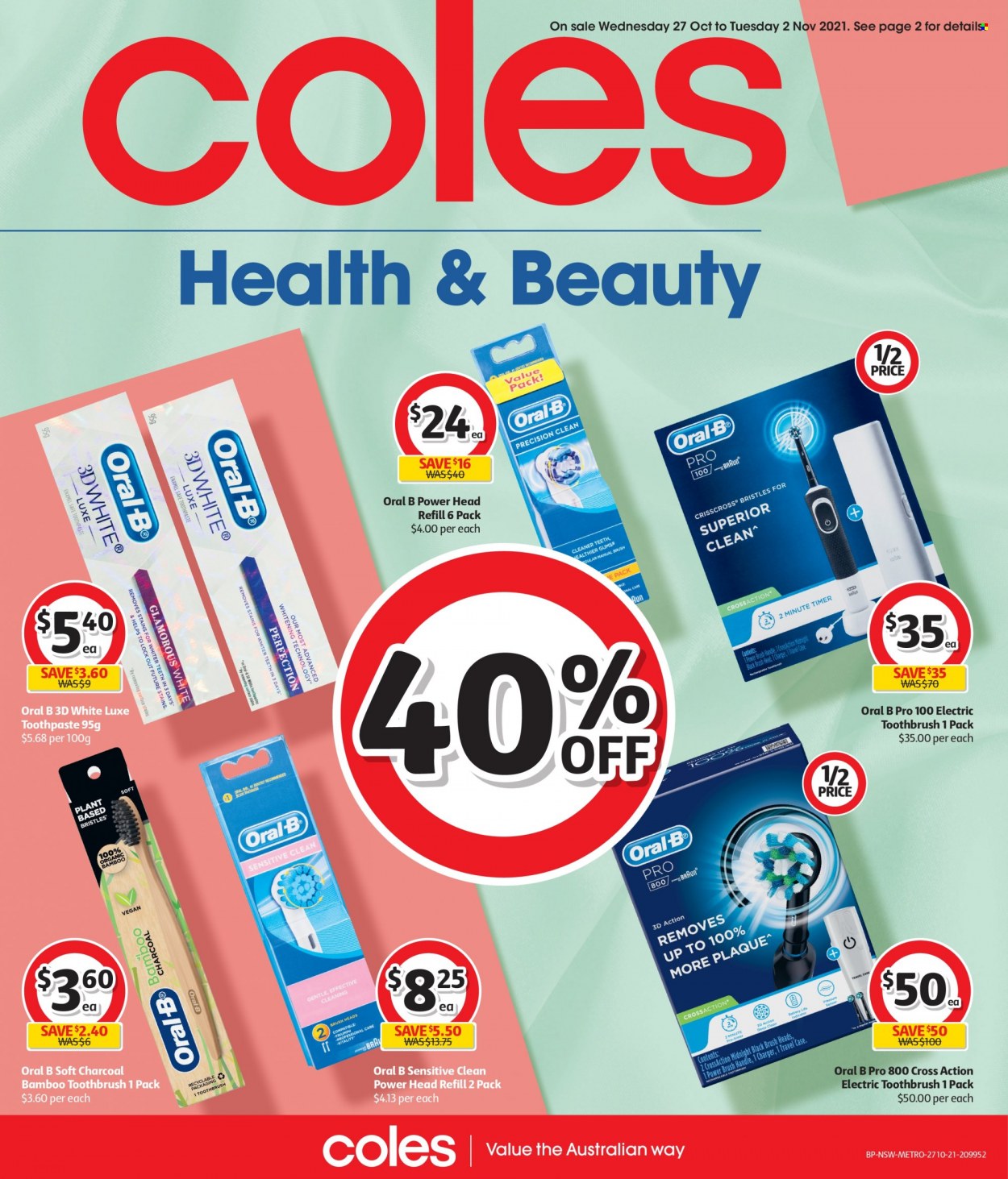 Coles catalogue - 27 Oct 2021 - 2 Nov 2021. Page 8