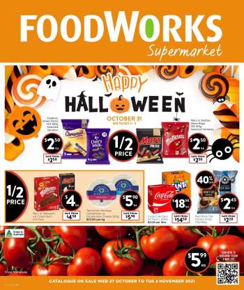 Foodworks Catalogue - 27 Oct 2021 - 2 Nov 2021.