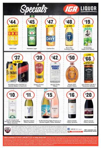 IGA LIQUOR Catalogue - 27 Oct 2021 - 2 Nov 2021.