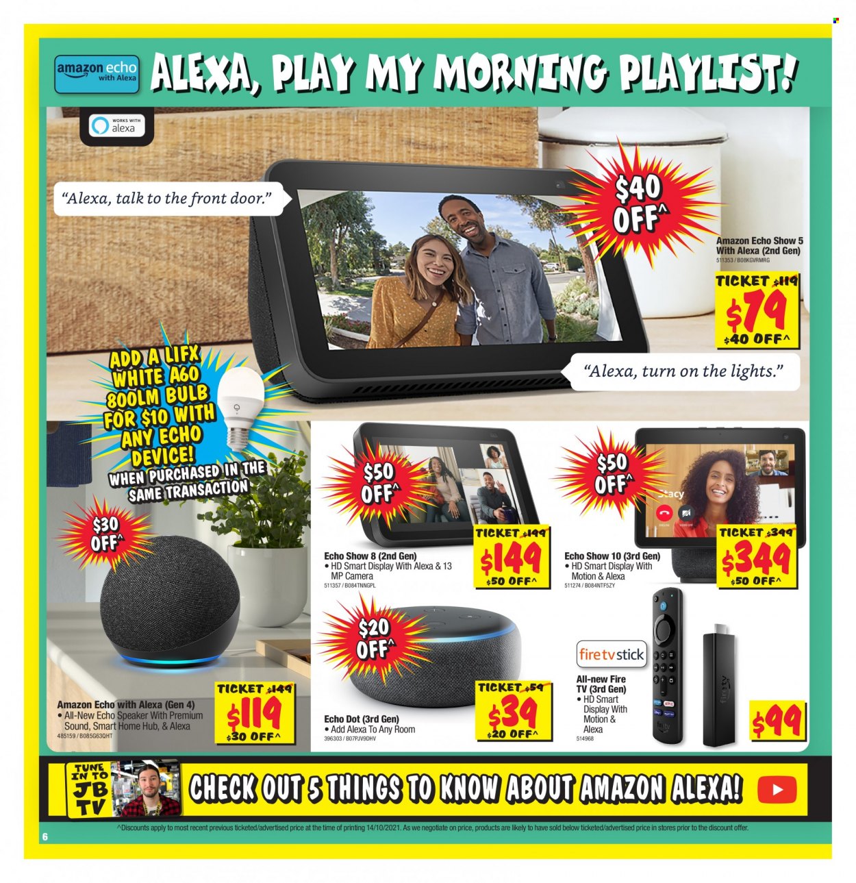 JB Hi-Fi catalogue - 28 Oct 2021 - 10 Nov 2021. Page 6
