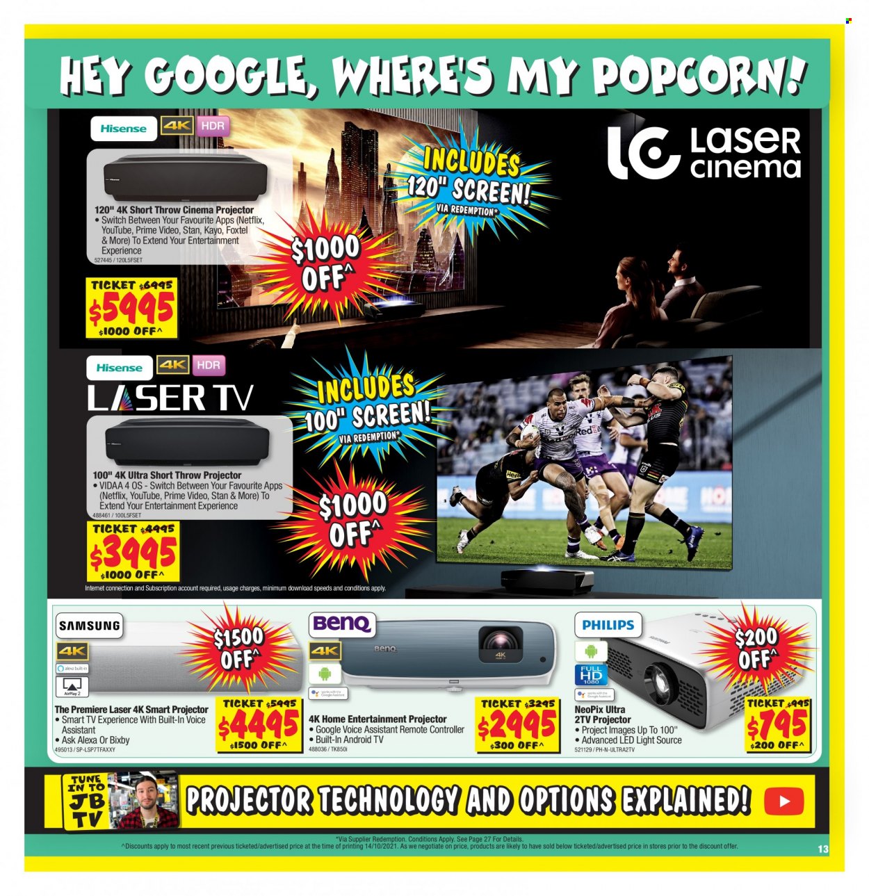 JB Hi-Fi catalogue - 28 Oct 2021 - 10 Nov 2021. Page 13