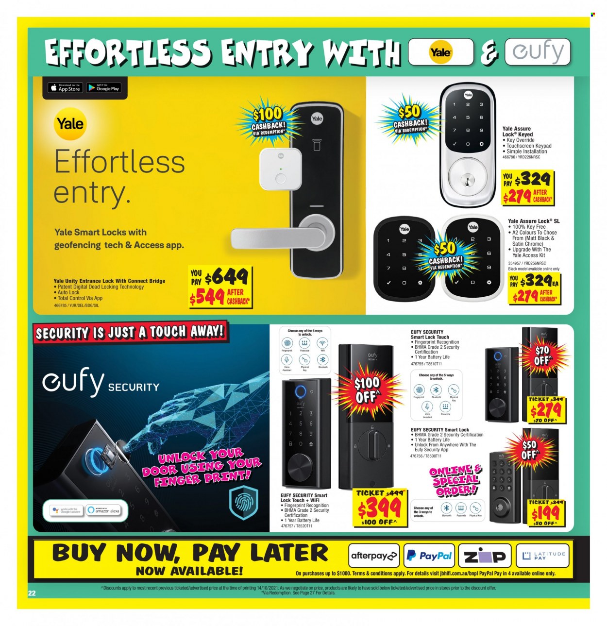 JB Hi-Fi catalogue - 28 Oct 2021 - 10 Nov 2021. Page 22