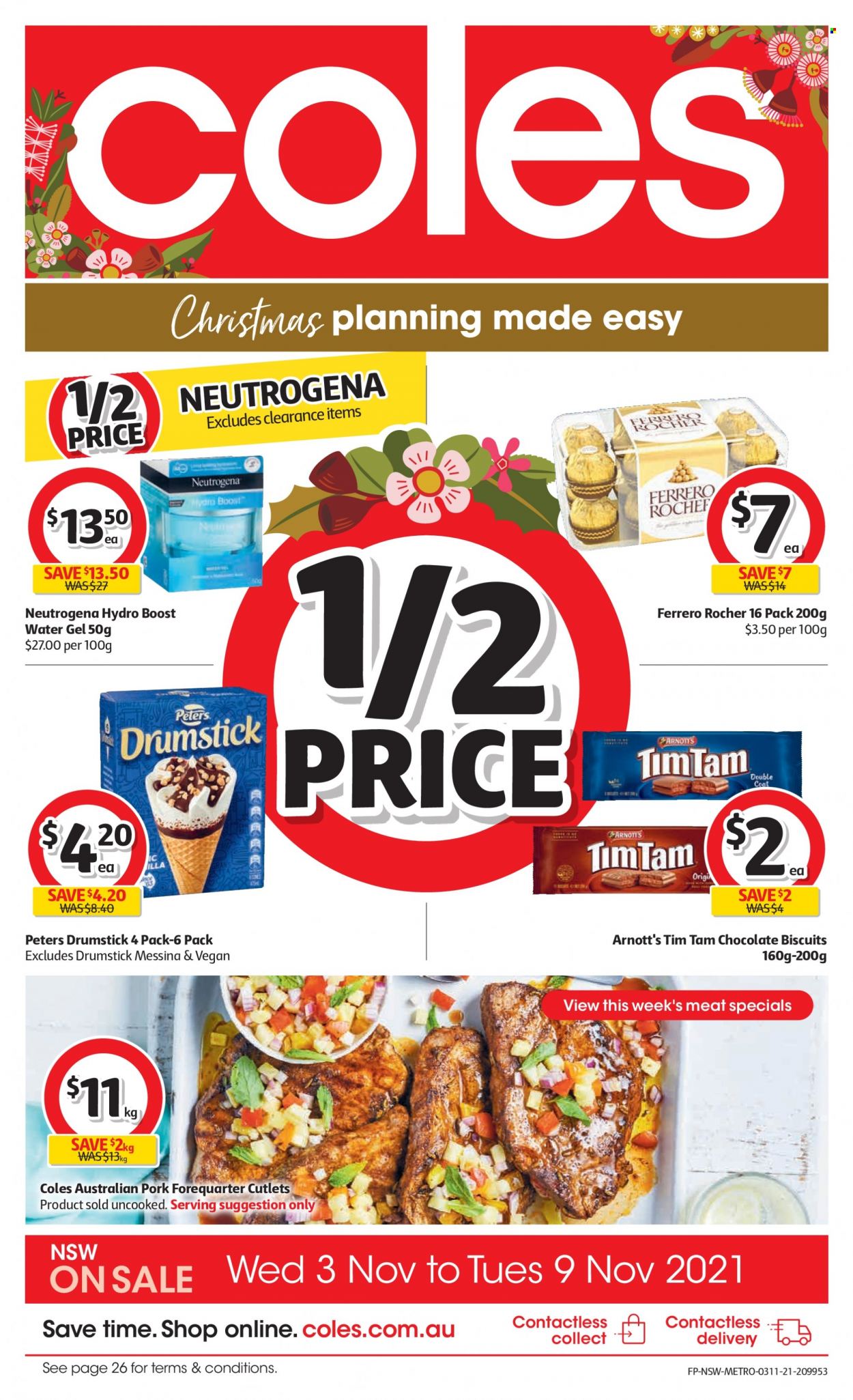 Coles catalogue - 3 Nov 2021 - 9 Nov 2021. Page 1