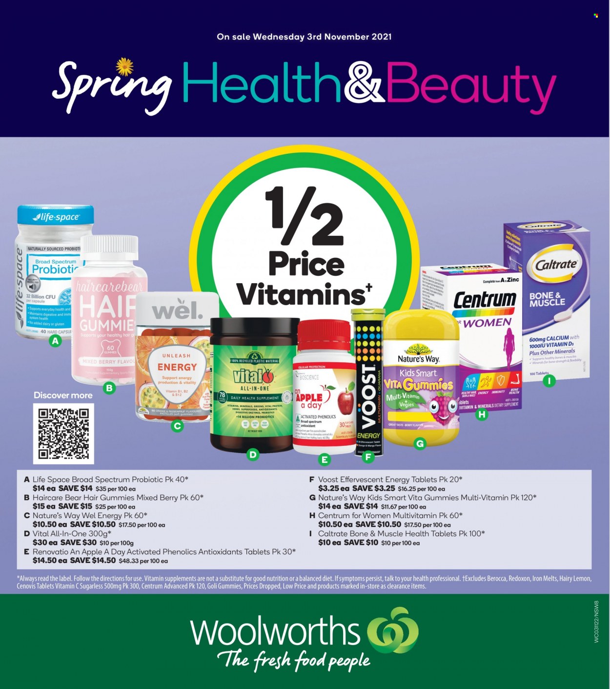 Woolworths catalogue - 3 Nov 2021 - 9 Nov 2021. Page 2