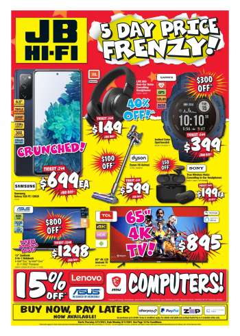 JB Hi-Fi Catalogue - 4 Nov 2021 - 8 Nov 2021.