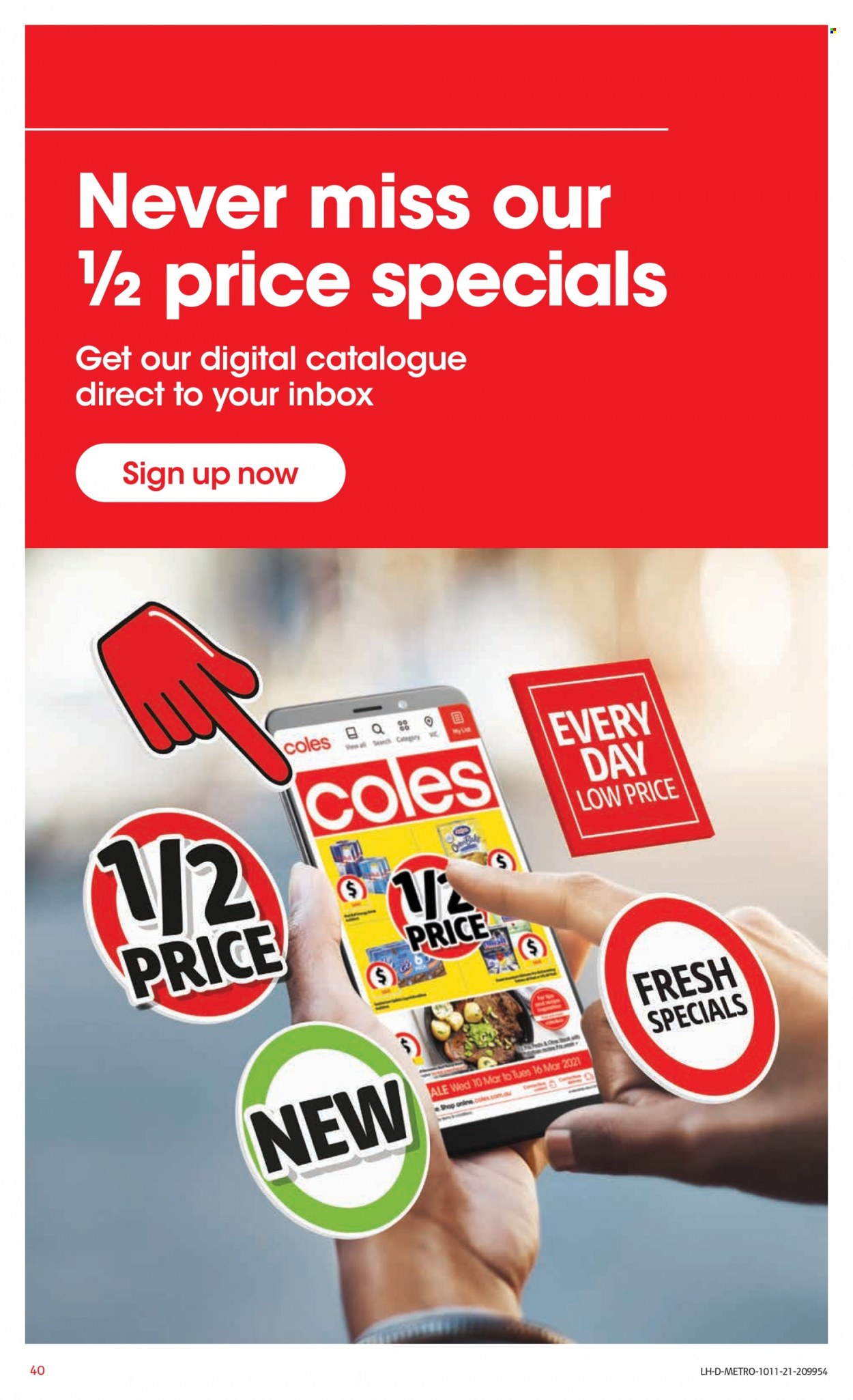 Coles catalogue - 10 Nov 2021 - 16 Nov 2021. Page 40