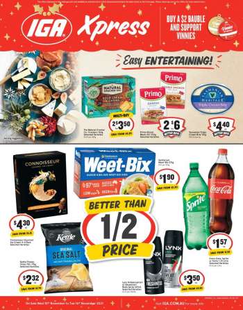 IGA Xpress Catalogue - 10 Nov 2021 - 16 Nov 2021.