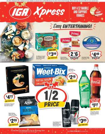 IGA Xpress Catalogue - 10 Nov 2021 - 16 Nov 2021.