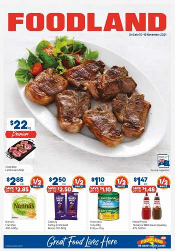 Foodland Catalogue - 10 Nov 2021 - 16 Nov 2021.