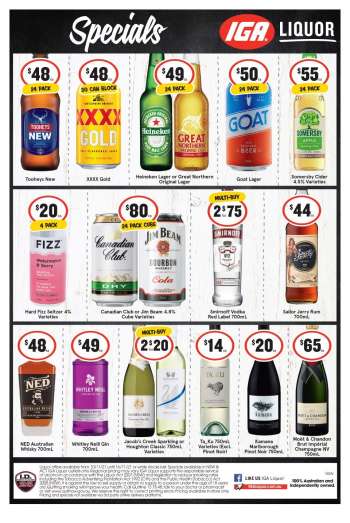 IGA LIQUOR Catalogue - 10 Nov 2021 - 16 Nov 2021.