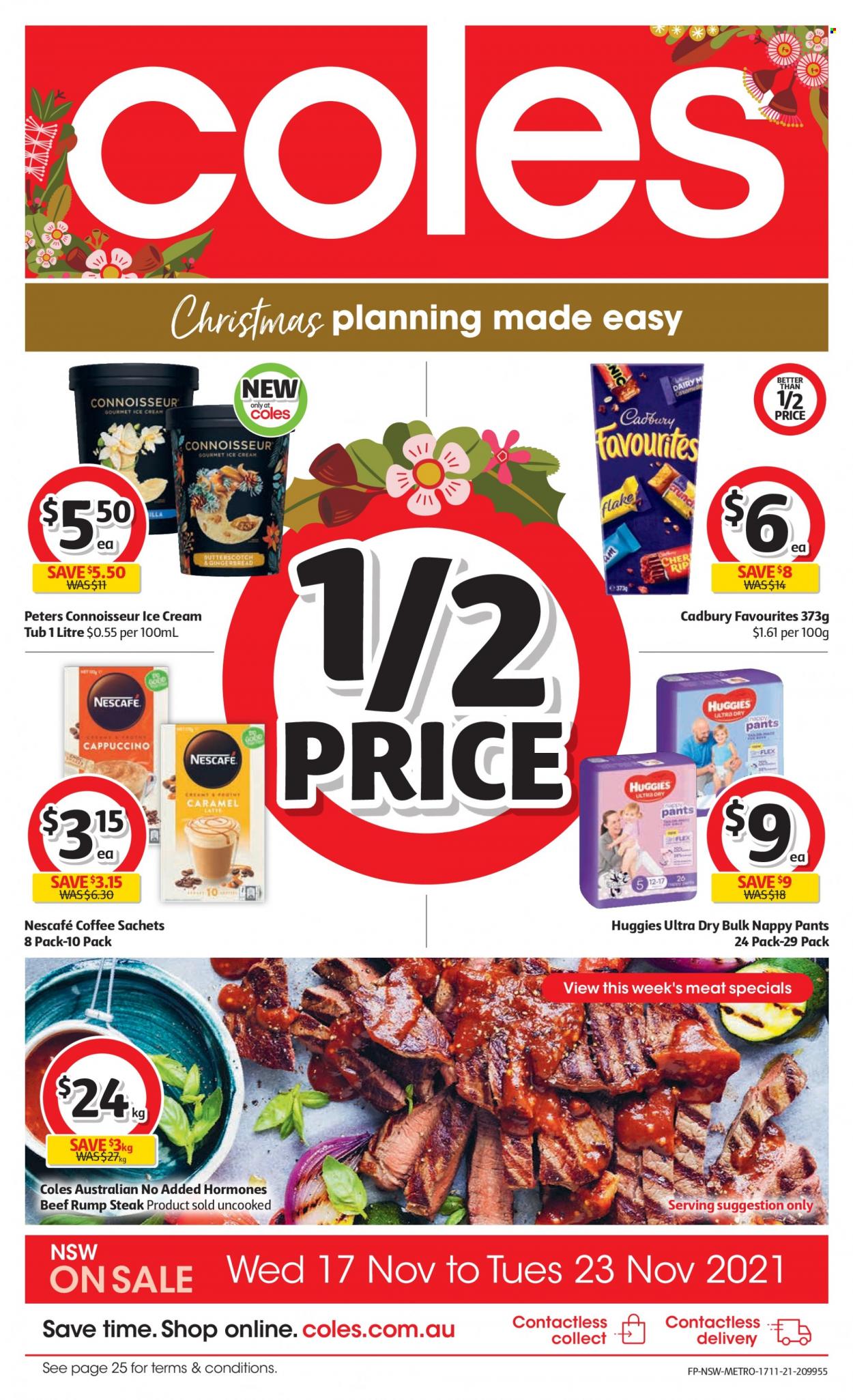 Coles catalogue - 17 Nov 2021 - 23 Nov 2021. Page 1