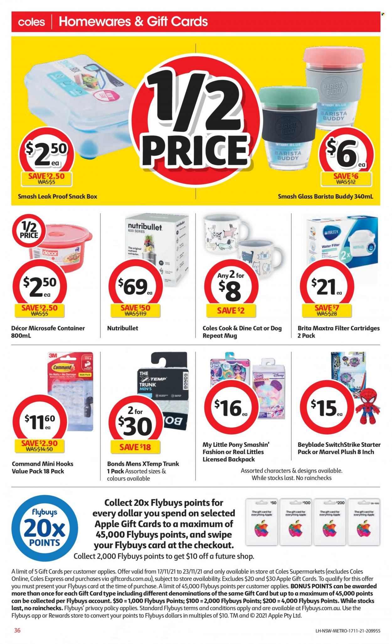 Coles catalogue - 17 Nov 2021 - 23 Nov 2021. Page 36
