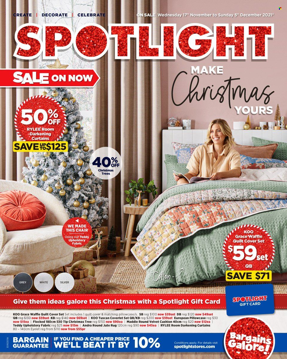 Spotlight catalogue - 17 Nov 2021 - 5 Dec 2021. Page 1