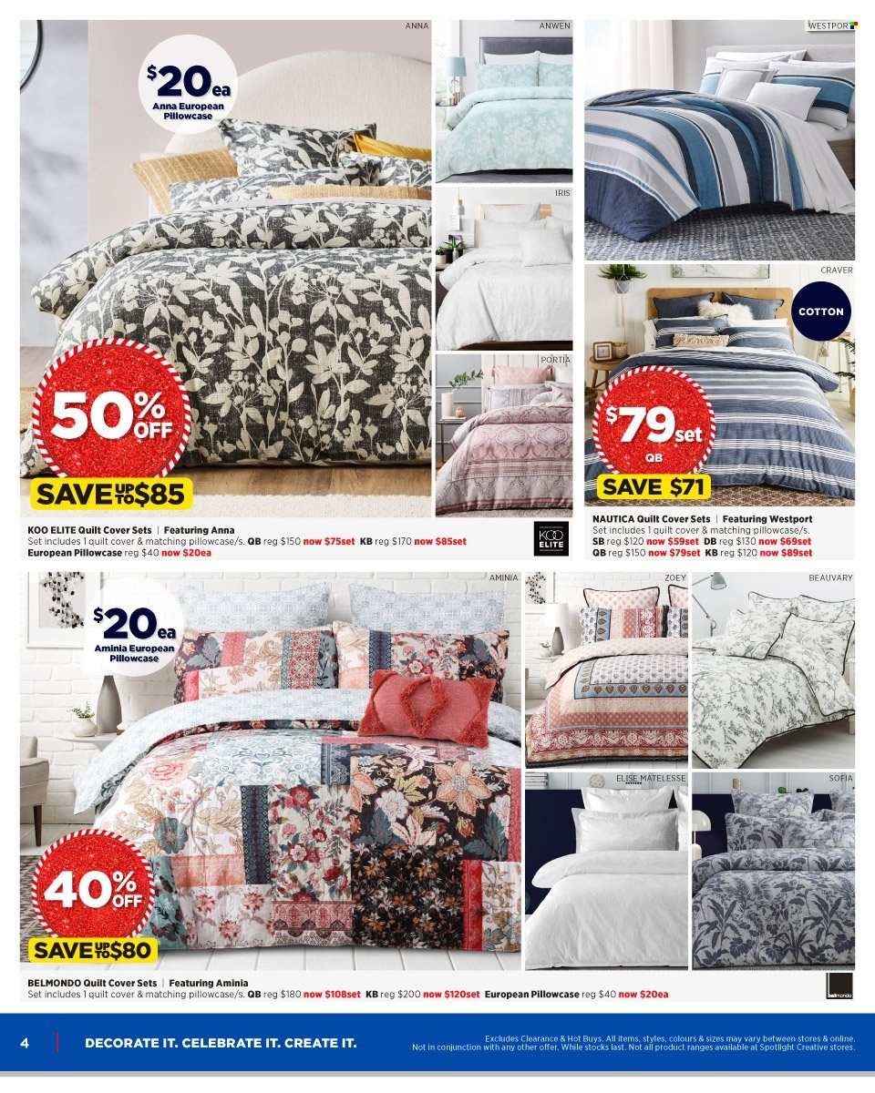 Spotlight catalogue - 17 Nov 2021 - 5 Dec 2021. Page 4