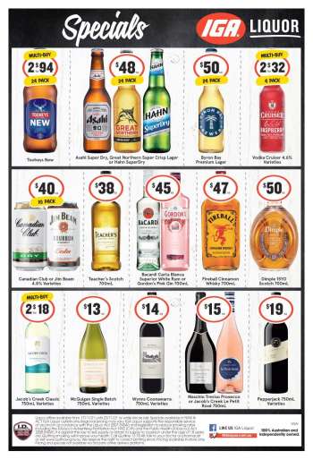 IGA LIQUOR Catalogue - 17 Nov 2021 - 23 Nov 2021.