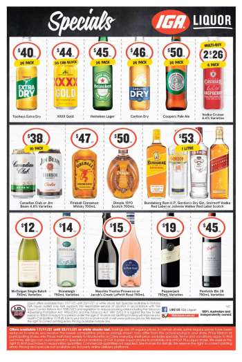 IGA LIQUOR Catalogue - 17 Nov 2021 - 23 Nov 2021.
