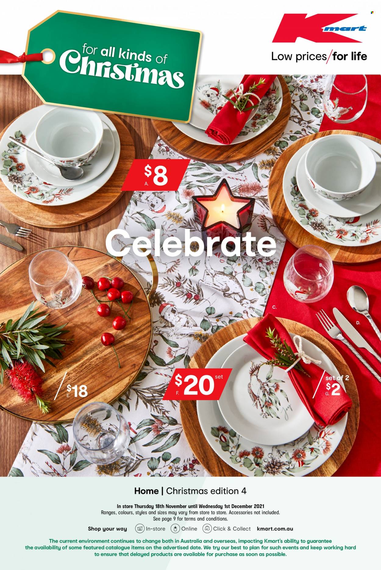 Kmart catalogue - 18 Nov 2021 - 1 Dec 2021. Page 1