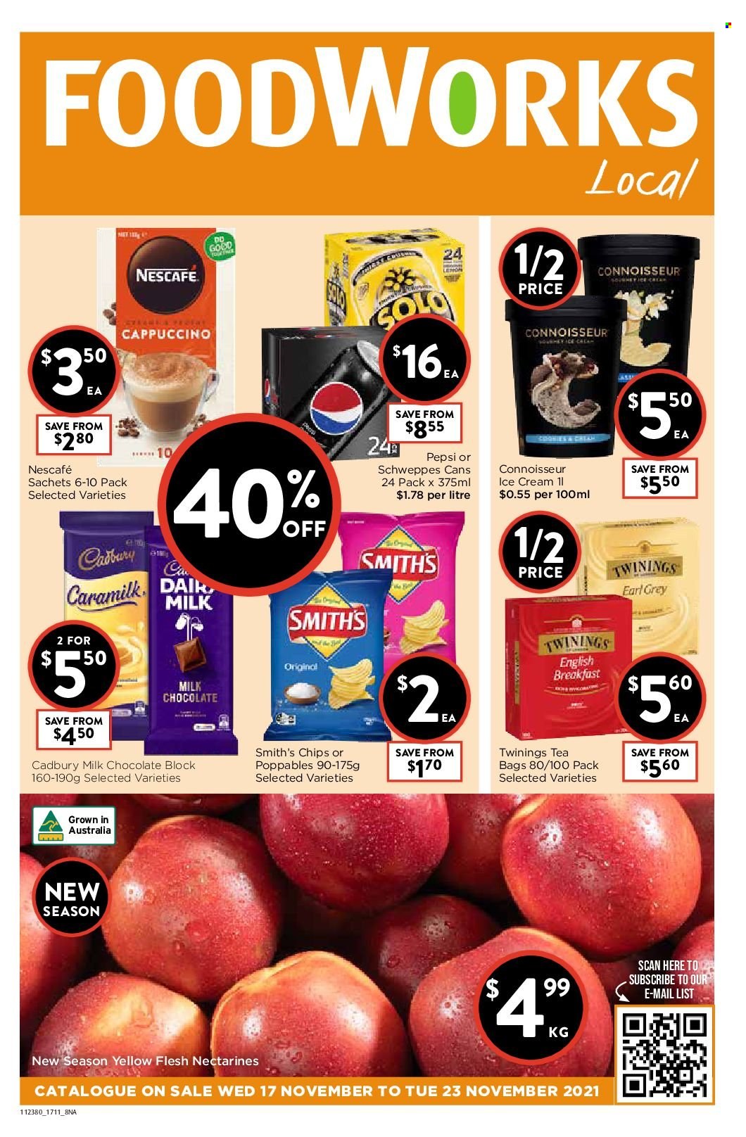Foodworks catalogue - 17 Nov 2021 - 23 Nov 2021. Page 1
