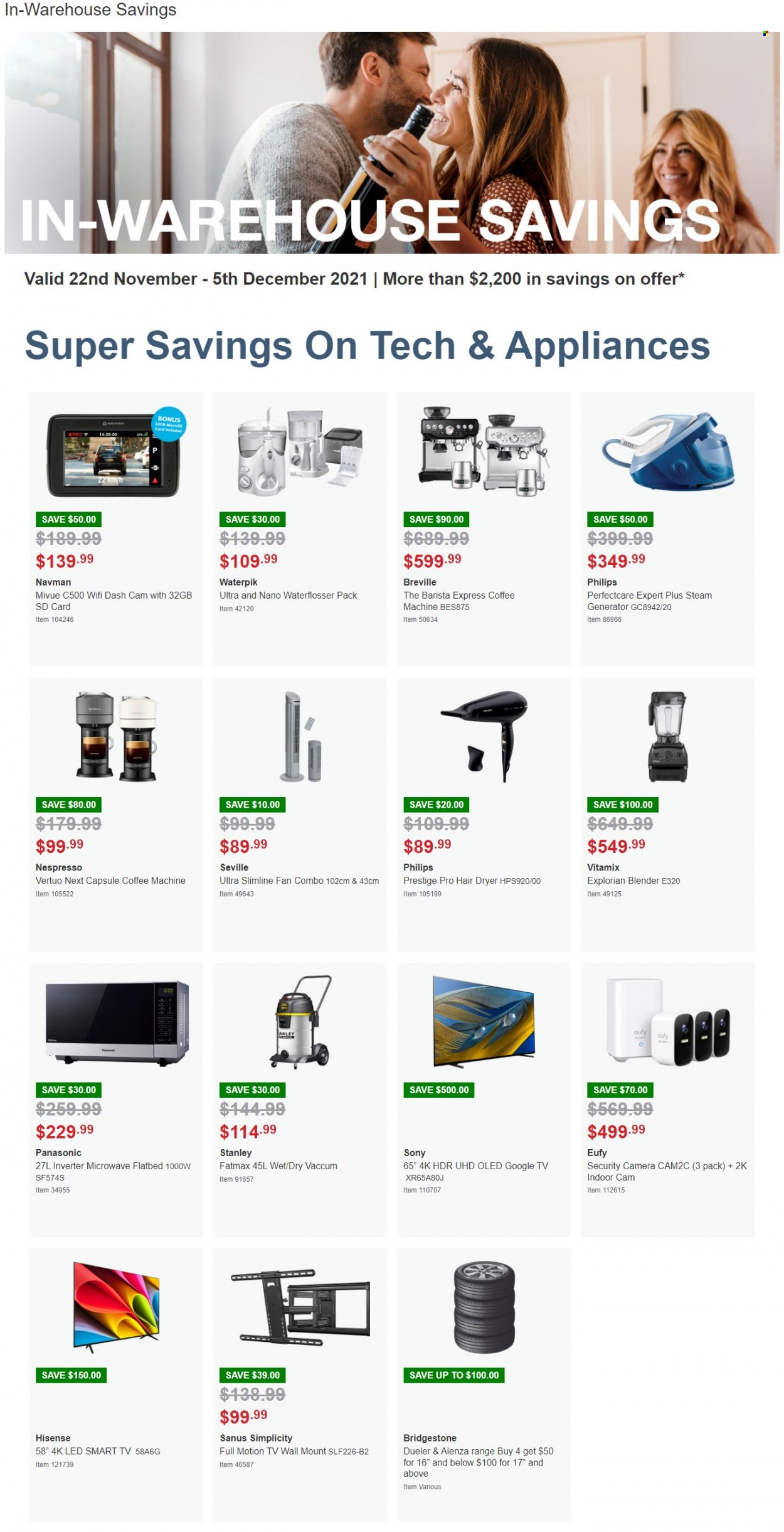 Costco catalogue - 22 Nov 2021 - 5 Dec 2021. Page 1
