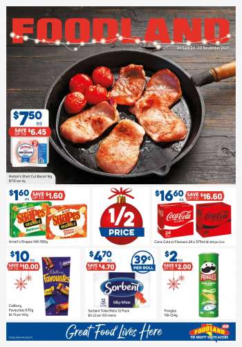 Foodland Catalogue - 24 Nov 2021 - 30 Nov 2021.