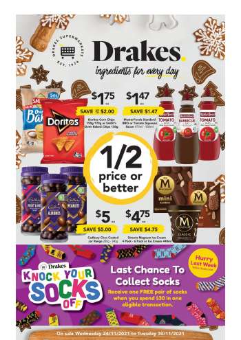Drakes Catalogue - 24 Nov 2021 - 30 Nov 2021.