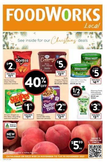 Foodworks Catalogue - 24 Nov 2021 - 30 Nov 2021.