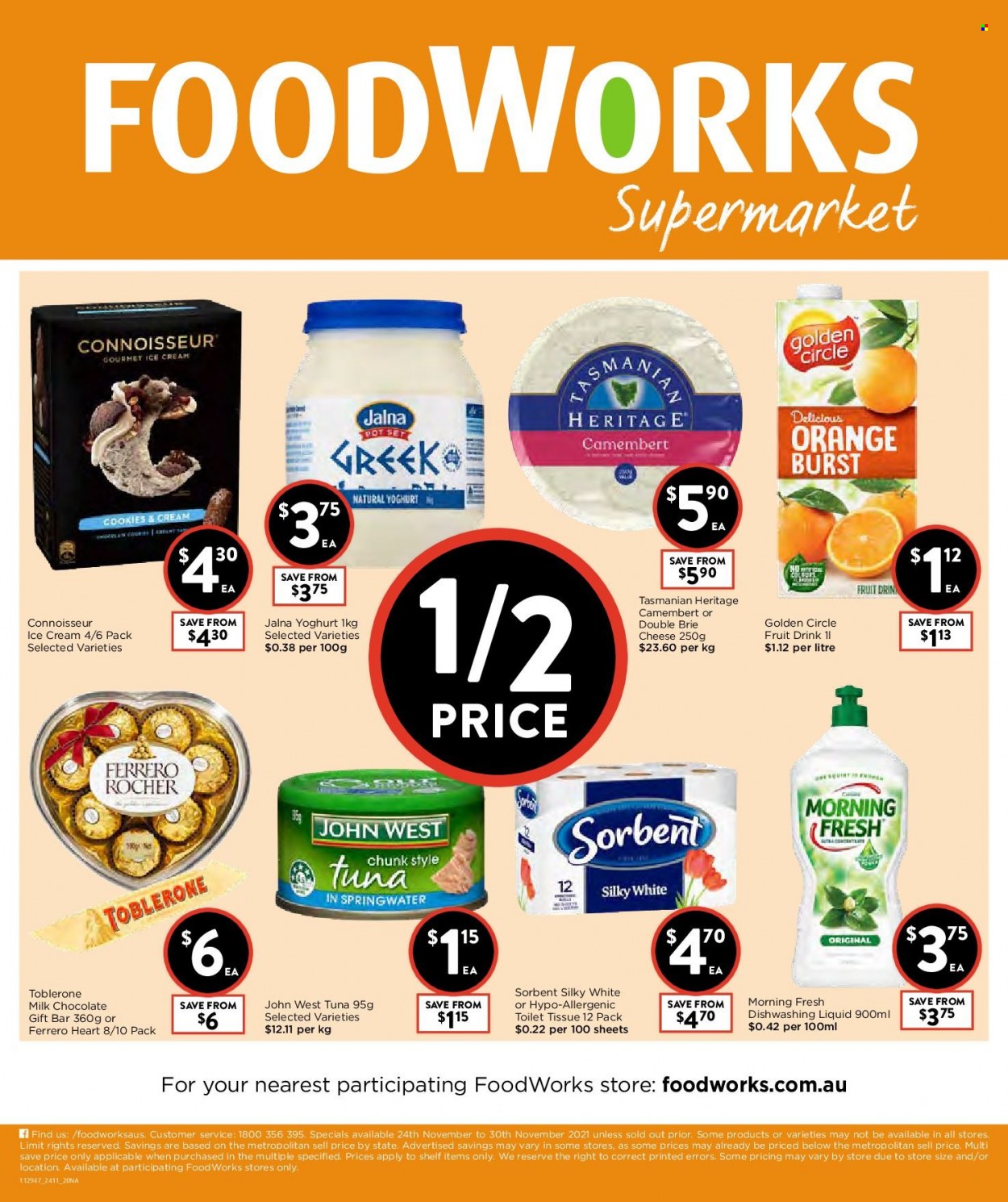 Foodworks catalogue - 24 Nov 2021 - 30 Nov 2021. Page 20