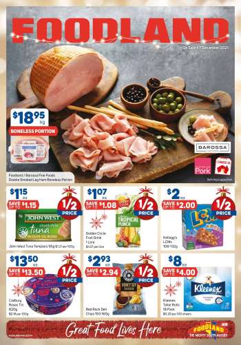Foodland Catalogue - 1 Dec 2021 - 7 Dec 2021.