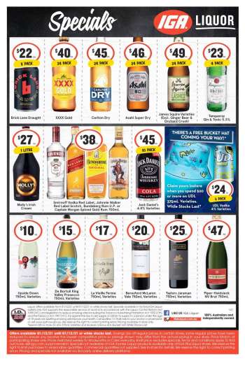 IGA LIQUOR Catalogue - 1 Dec 2021 - 7 Dec 2021.