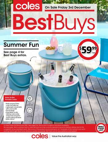 Coles Catalogue - 3 Dec 2021 - 9 Dec 2021.