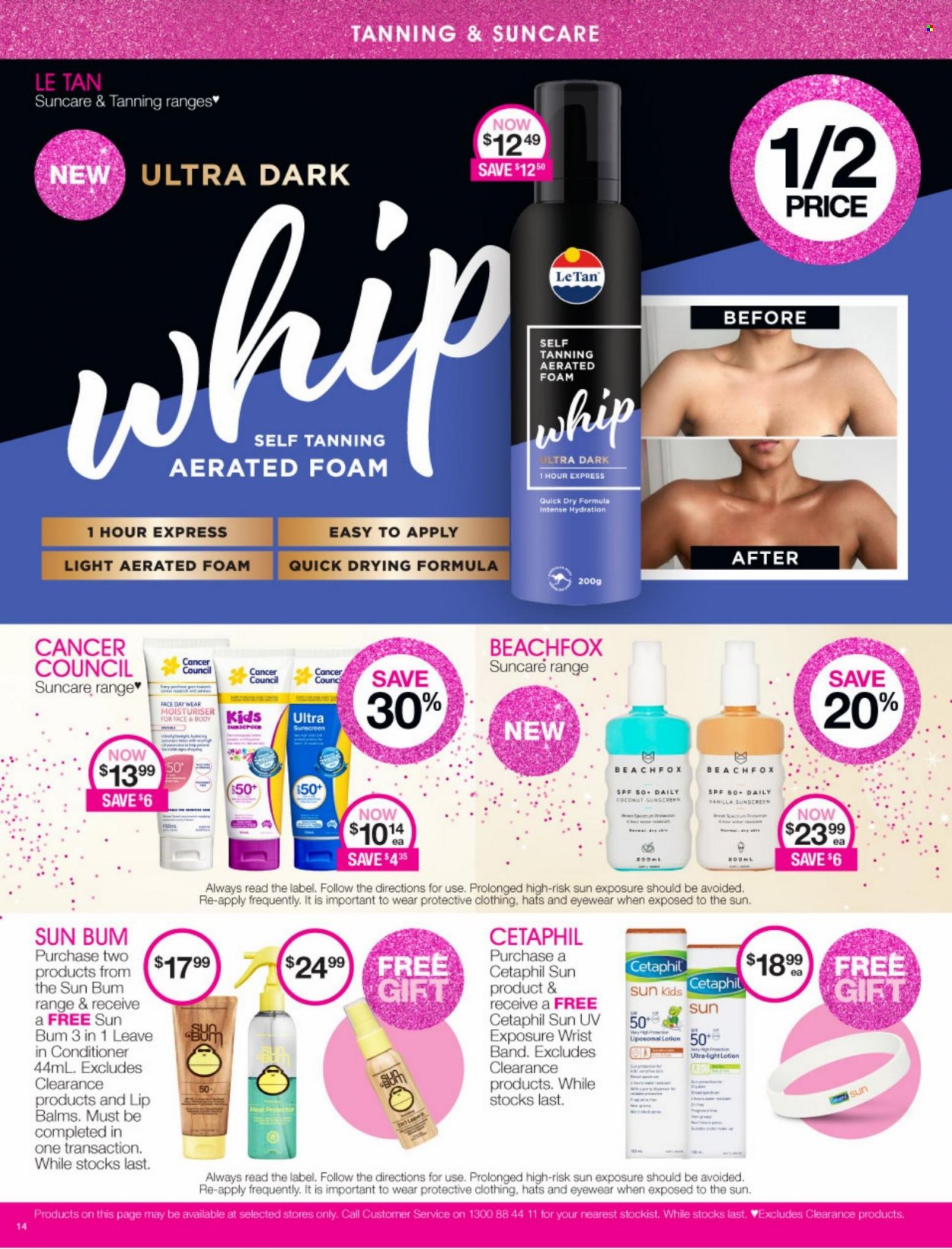 thumbnail - Priceline Pharmacy Catalogue - 30 Nov 2021 - 9 Dec 2021 - Sales products - conditioner, body lotion, quick dry. Page 14.