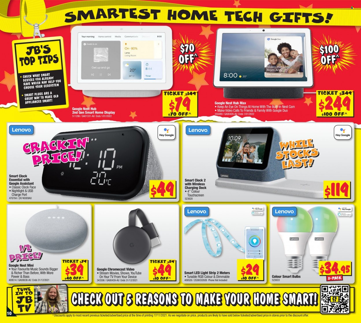 JB Hi-Fi catalogue - 2 Dec 2021 - 15 Dec 2021. Page 10
